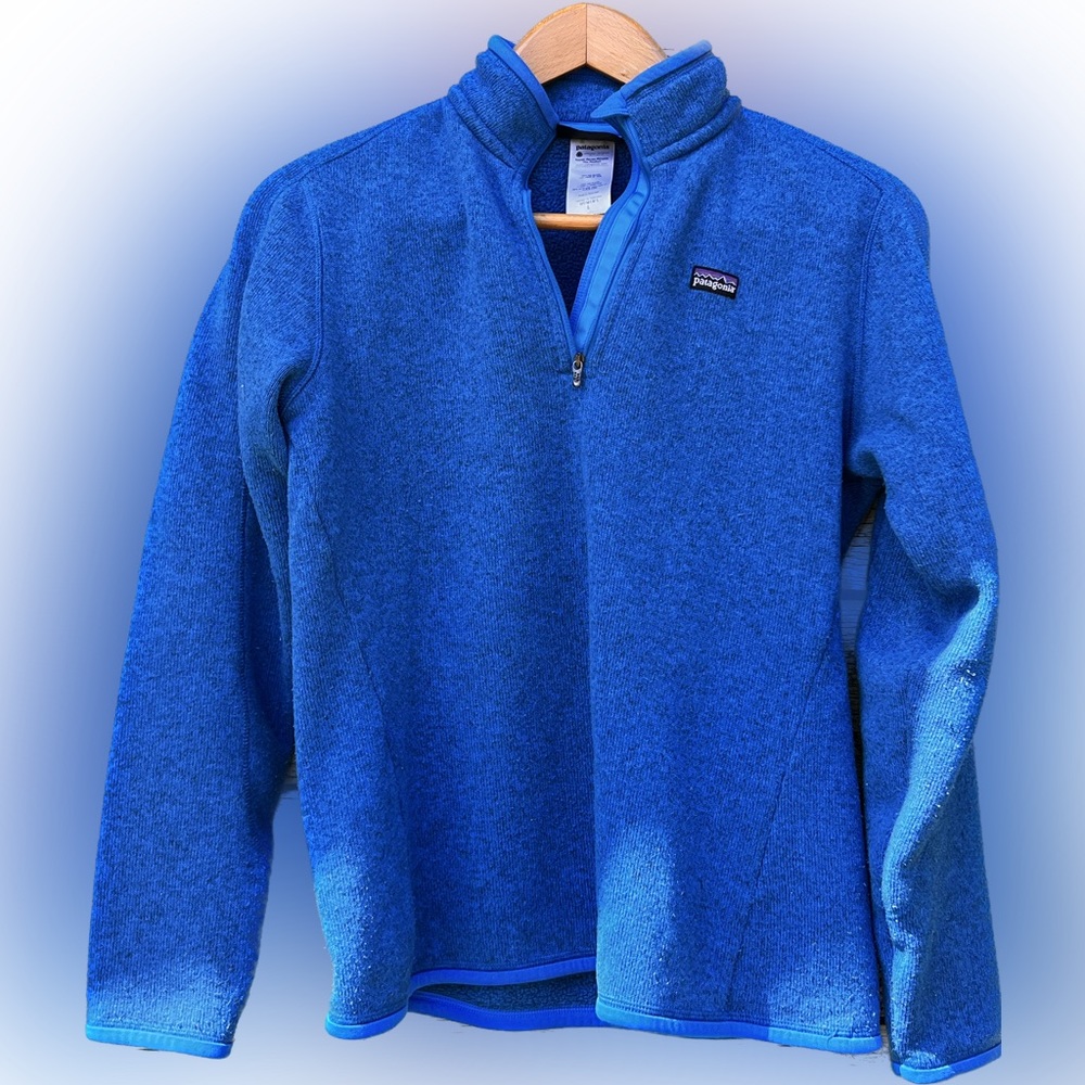 Patagonia Woman's 1/4 Zip Better Fleece Sweater Pullover